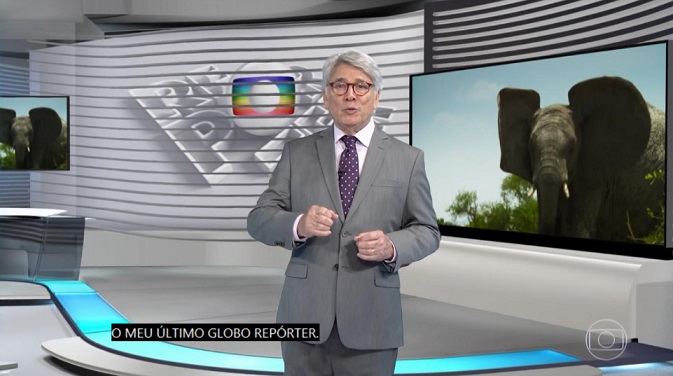 Sérgio Chapelin se despede do “Globo Repórter” após 46 anos: “Saio com a sensação de dever cumprido”