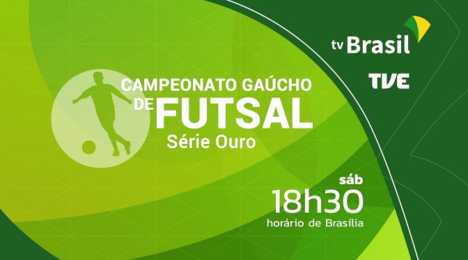 TV Brasil transmite primeiro jogo da semifinal do Gaúcho de Futsal