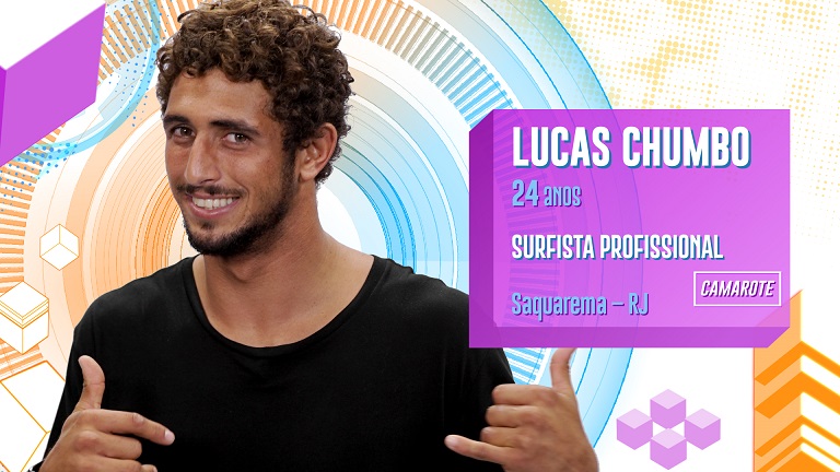 Lucas Chumbo no reality show “BBB 20”