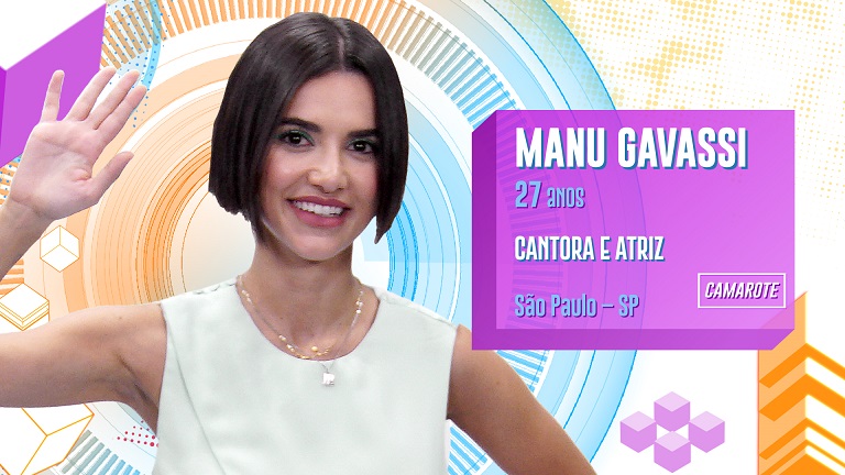 Manu Gavassi no reality show “BBB 20”
