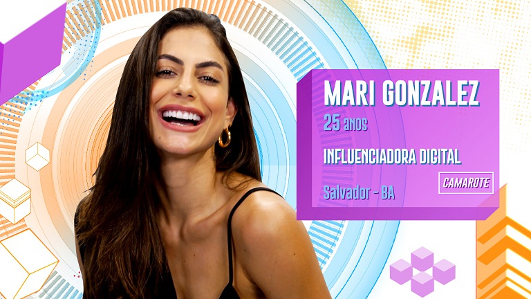 Mari Gonzalez no reality show “BBB 20”