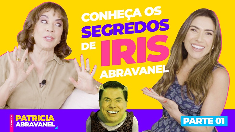 Patricia Abravanel lança canal no Youtube e entrevista Iris Abravanel