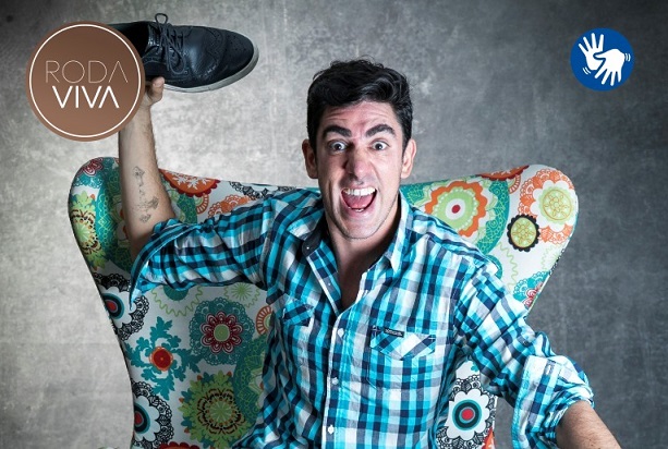 Marcelo Adnet no “Roda Viva” desta segunda-feira (17/08)