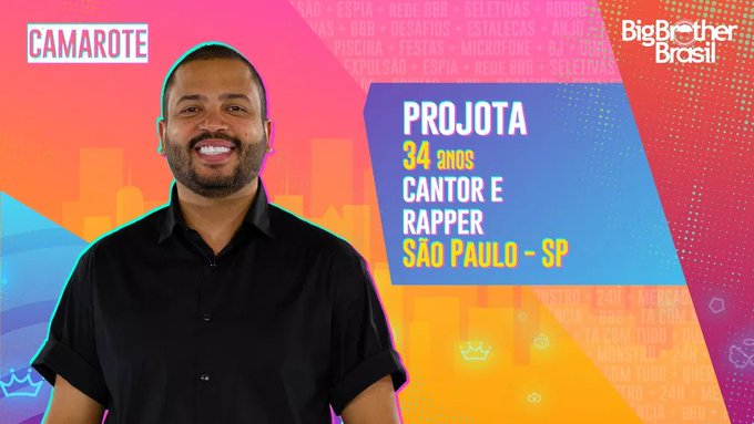 Projota no “BBB 21”