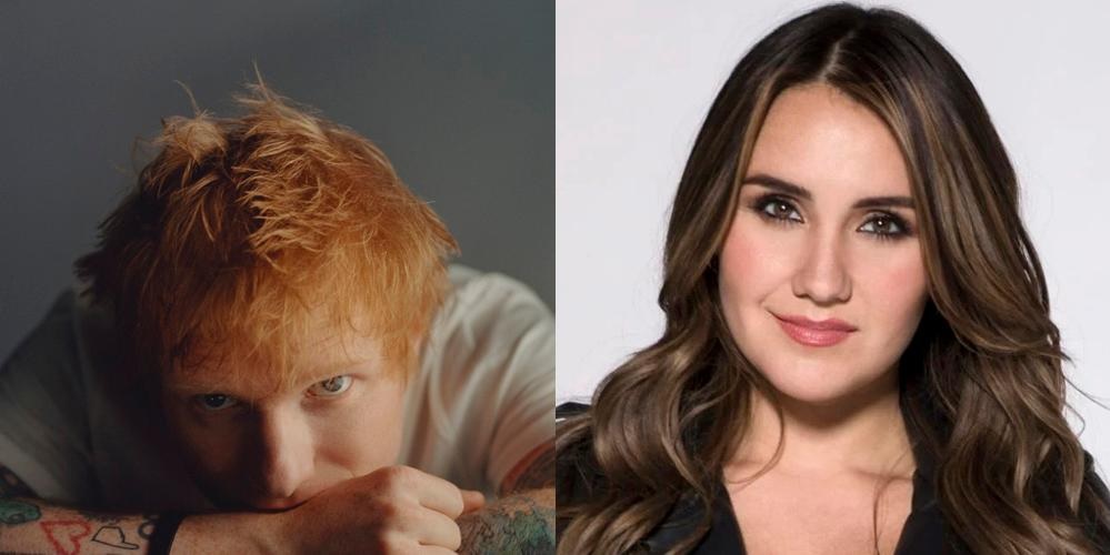 Ed Sheeran e Dulce Maria no “Altas Horas” da Globo