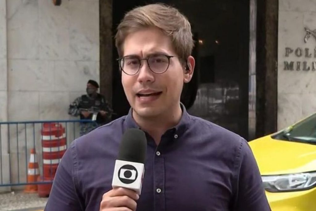 Jornalista da TV Globo se pronuncia após ser agredido no rosto durante reportagem