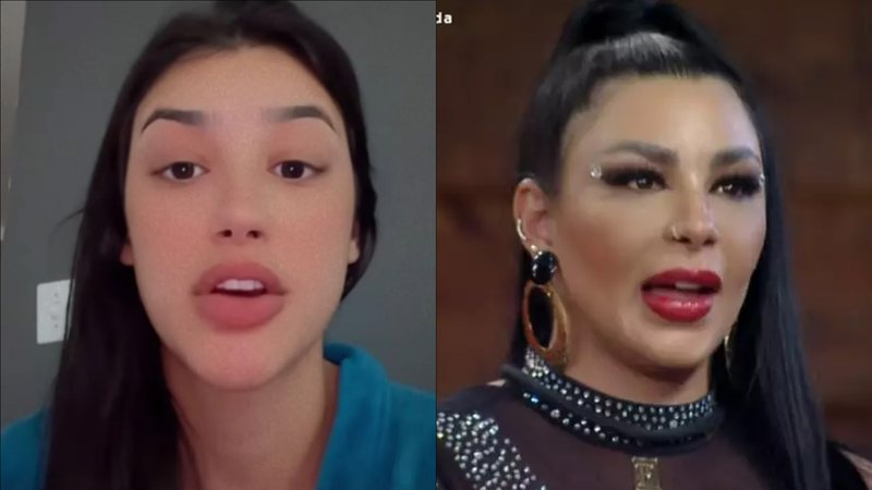 Jenny ameaça Bia Miranda por acusações feitas enquanto estava confinada