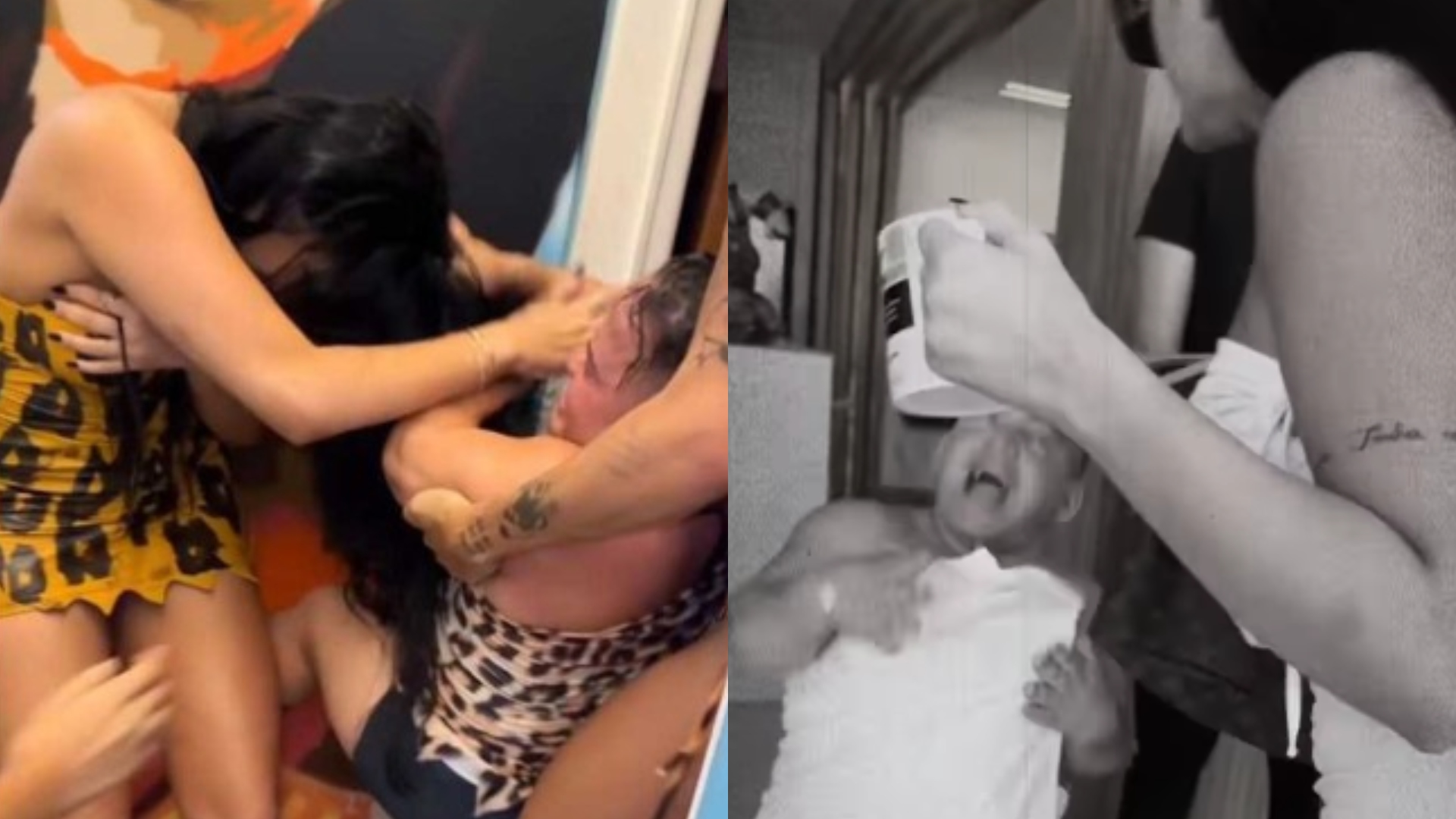 Emily Garcia se envolve em briga com Ponei da Danda e se agridem fisicamente
