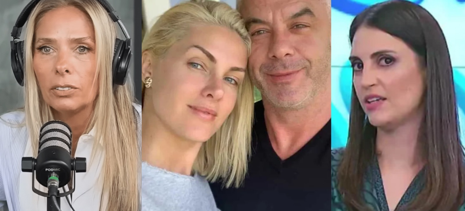 Adriane Galisteu e Chris Flores já tiveram problemas com o marido de Ana Hickmann