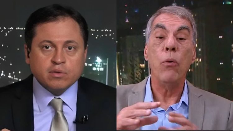 Comentaristas da Globo batem boca ao vivo durante debate; assista