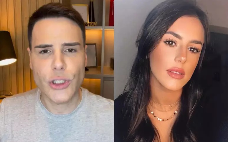 Luiz Bacci se revolta com irmã de Bruna Biancardi e a acusa de participação em crime