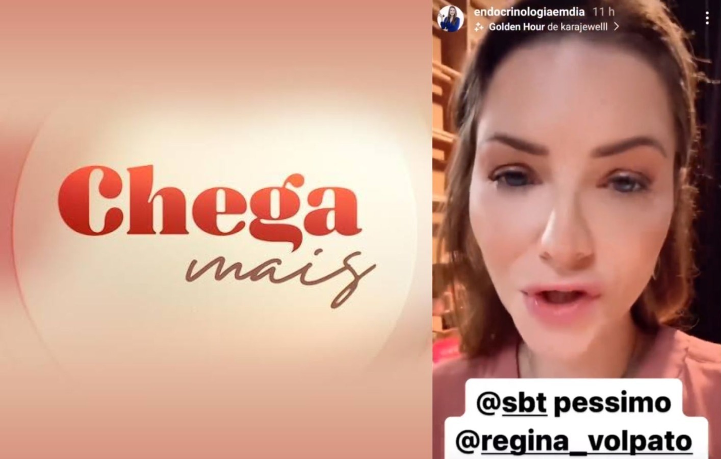 Médica se revolta com o SBT após ter participação cortada no “Chega Mais”