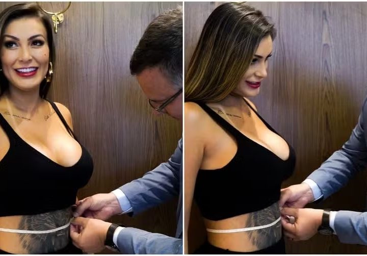 Andressa Urach revela que irá retirar 4 costelas e aumentar os seios: “O máximo que puder”