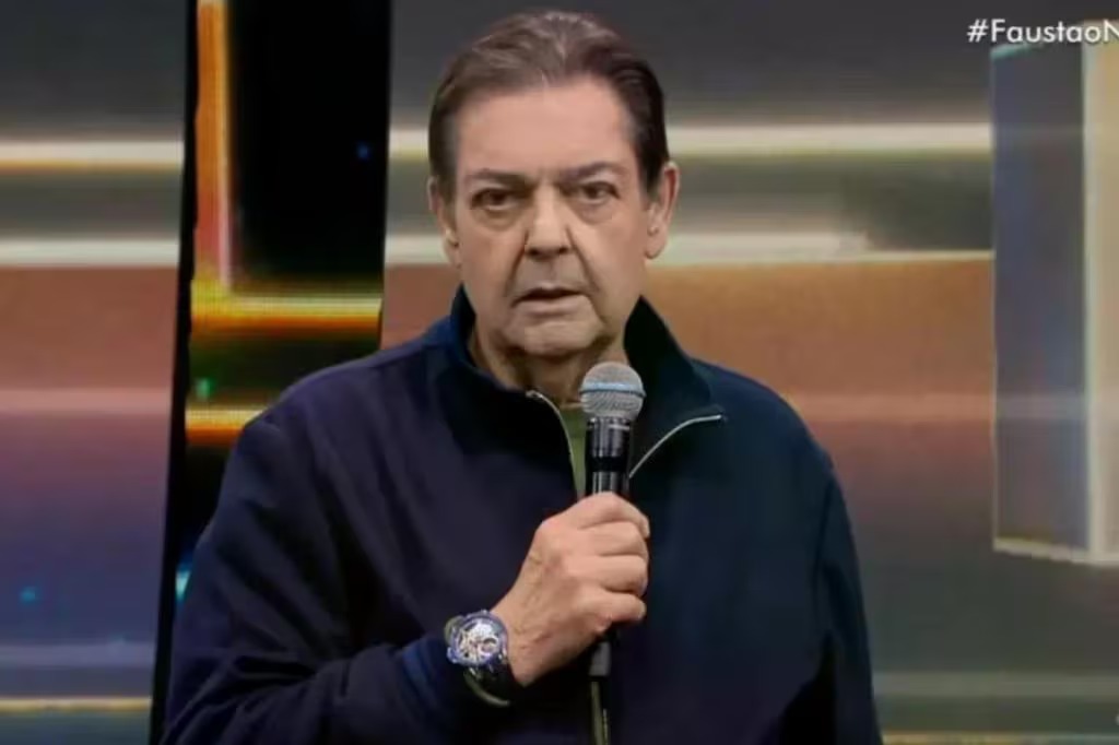 Rim de Faustão para de funcionar e apresentador passa por embolização
