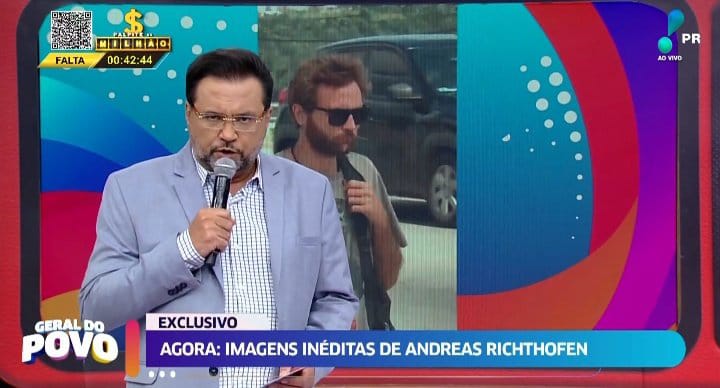 Geraldo Luís mostra Andreas Von Richthofen, manda recado à Suzane e explode na RedeTV!