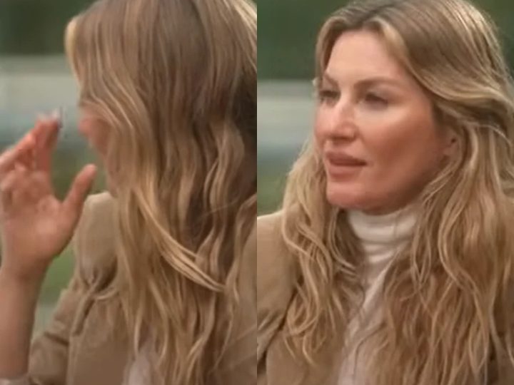 Gisele Bündchen cai no choro ao falar do divórcio com Tom Brady
