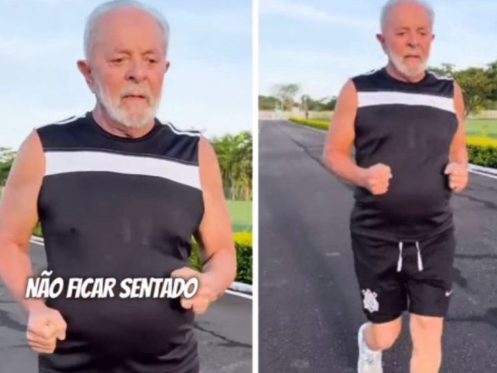 Lula exibe corpão e avisa: “Pretendo chegar aos 120 anos”