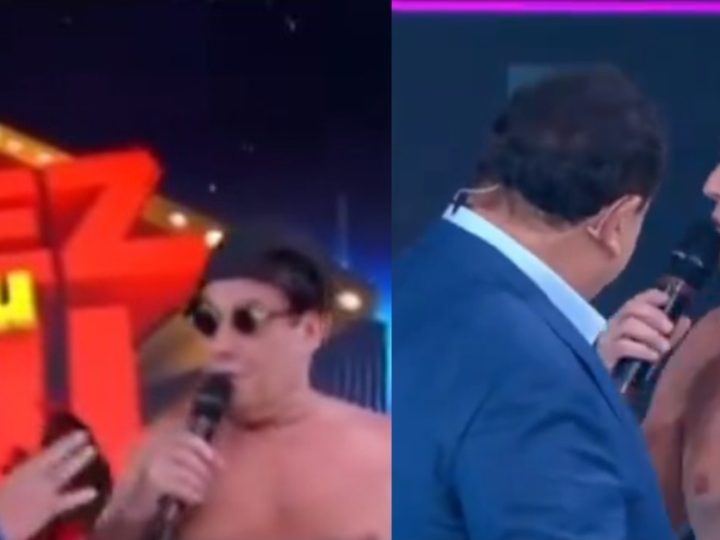 Sérgio Mallandro aparece sem roupa no SBT e dispara: “Eu só vou ficar pelado agora”