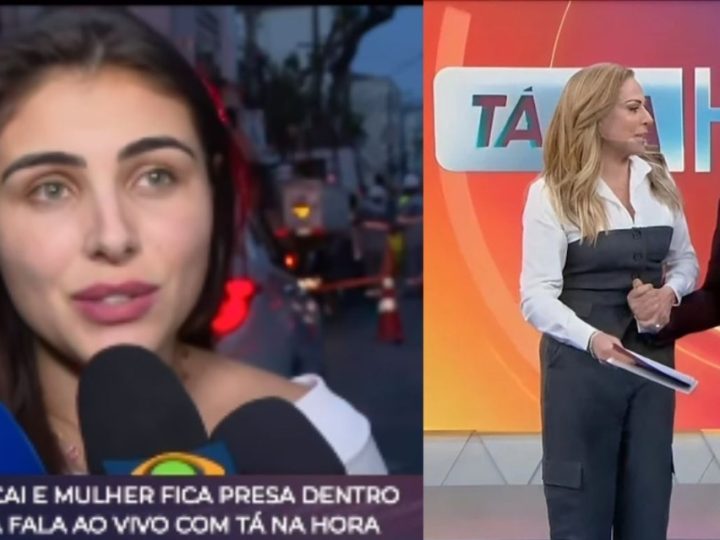 Briga de microfones em entrevista no SBT causa desconforto e internautas apontam falta de ética