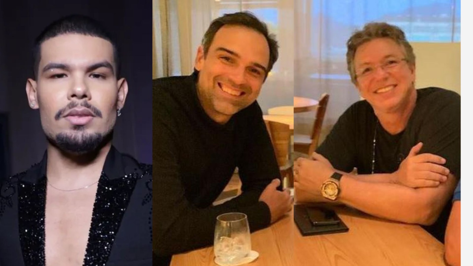 Vyni revela que levou esporro de Boninho, na frente de Tadeu Schmidt: “Até hoje não esqueço”