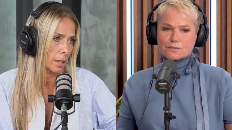 Xuxa chora por causa de Ayrton Senna e Adriane Galisteu se pronuncia