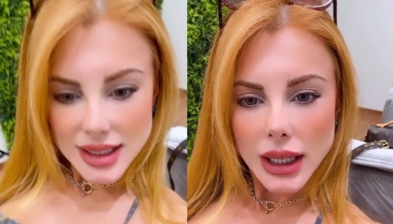 Deborah Albuquerque se irrita com cantada de seguidor: “Tão brega”