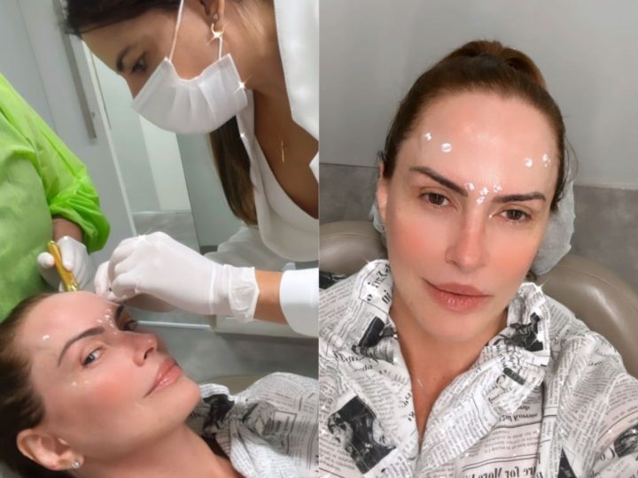 Núbia Oliiver revela segredo para uma pele jovem