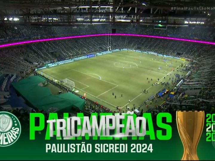 Com o título do Palmeiras no Paulistão, Record atinge 23 pontos e vence a TV Globo com ampla vantagem