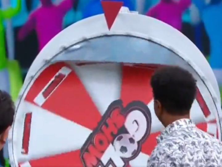 Roleta cai durante “Programa do Ratinho” e deixa o apresentador envergonhado