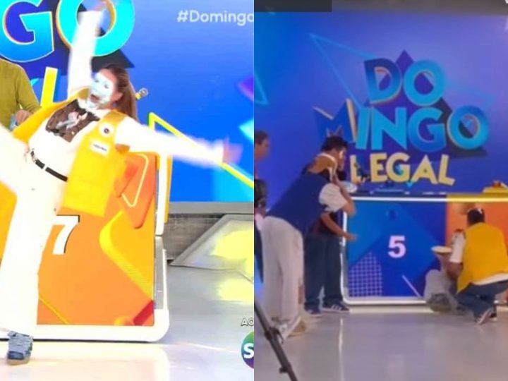 Grávida, Virginia Fonseca leva tombo durante o “Passa ou Repassa” e gera preocupação