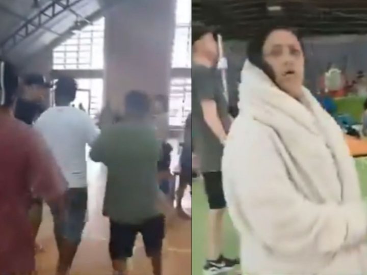 Casal é agredido após ser flagrado transando  próximo a crianças em abrigo no Rio Grande do Sul