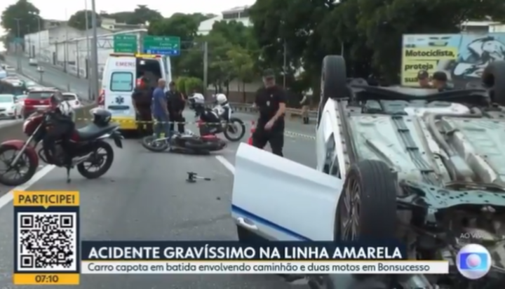 Repórter da TV Globo tenta explicar grave acidente ao vivo e viraliza: “Como assim?”