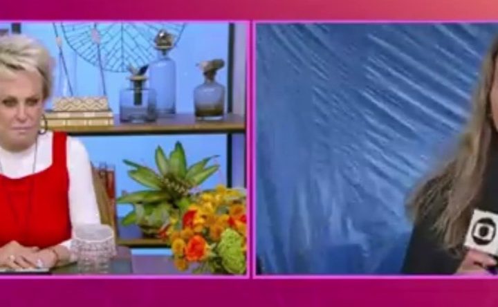 Repórter do “Mais Você” fica nervosa após ser hostilizada no Rio Grande do Sul