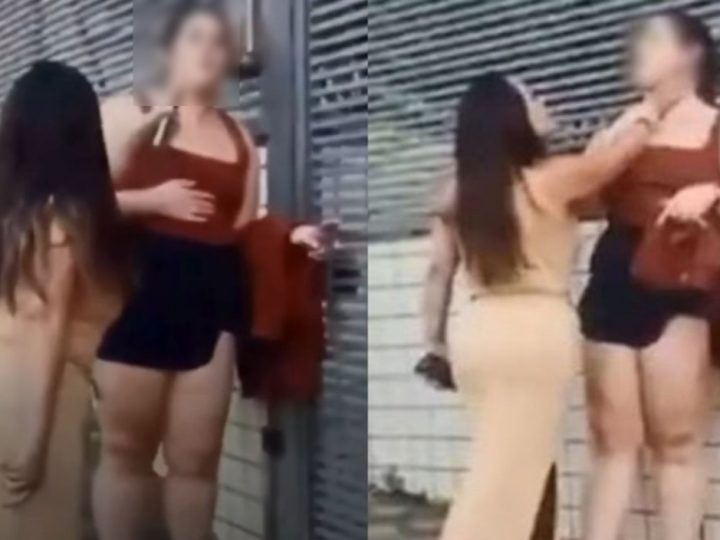Influenciadora agride madrasta mais nova e a acusa de dar o “golpe da barriga”