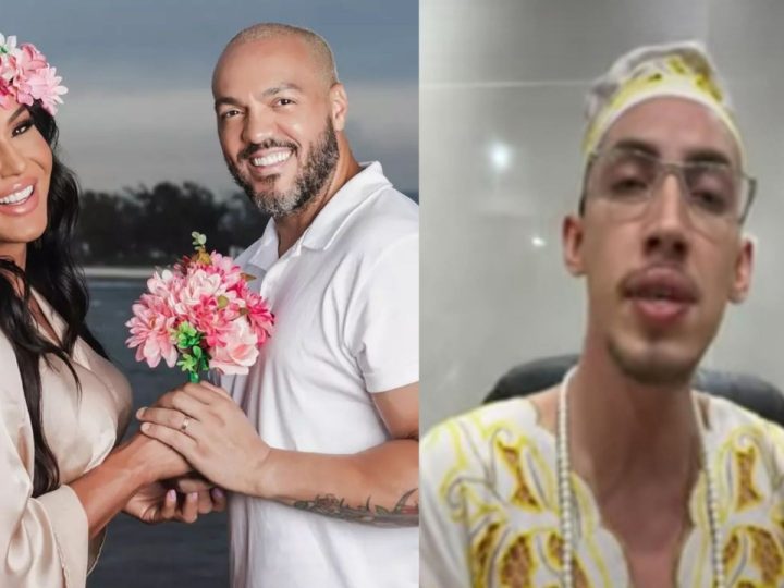 Pai de Santo diz ter feito trabalho de magia para Belo e Gracyanne e revela segredo do cantor