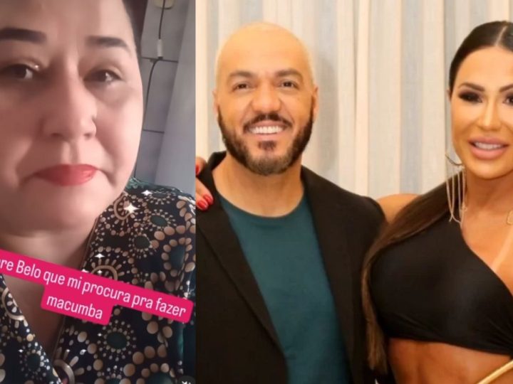 Ex de Luciano Camargo diz que Belo a procurou para fazer “macumba” para Gracyanne Barbosa