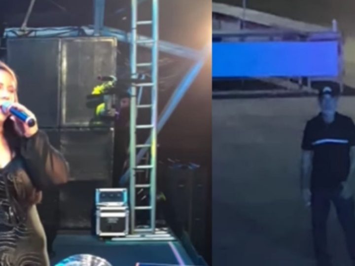 Cantora anuncia apresentação, mas só seu pai aparece