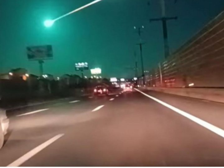 Meteoro cai em Portugal