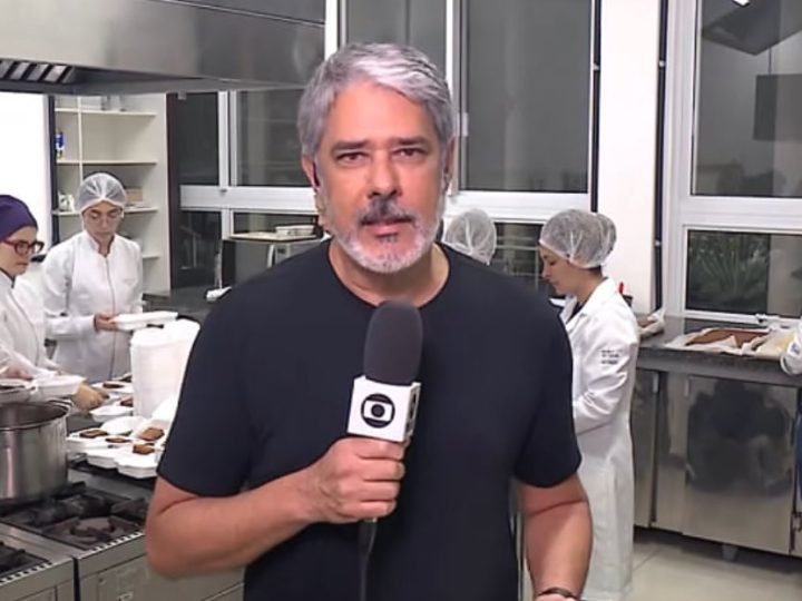 William Bonner se refugia em cozinha após ser hostilizado no Rio Grande do Sul