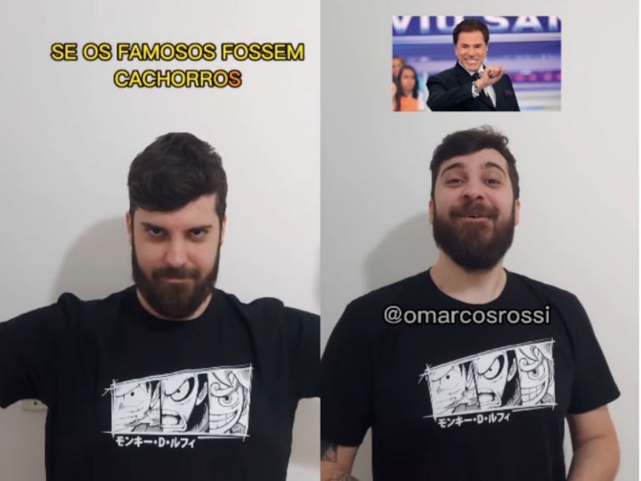 Humorista mostra como seriam famosos latindo e viraliza na web