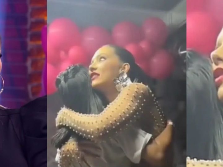 Virginia Fonseca é flagrada revirando os olhos ao abraçar fã