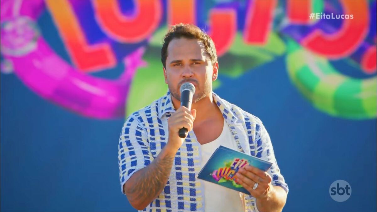 Com baixa audiência, SBT anuncia mudança de horário do programa “Eita Lucas”