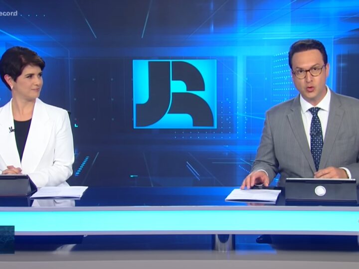 “Jornal da Record” alcança 9 pontos e registra o dobro de audiência do SBT