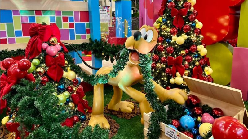 Disney leva a magia do Natal para os shoppings de todo o Brasil