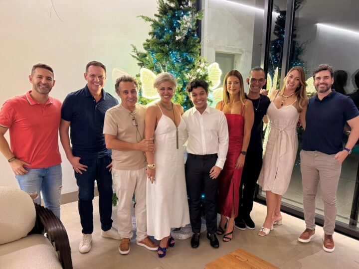 Drª Márcia Almeida e Divino Barbosa promovem confraternização no Jardins Munique