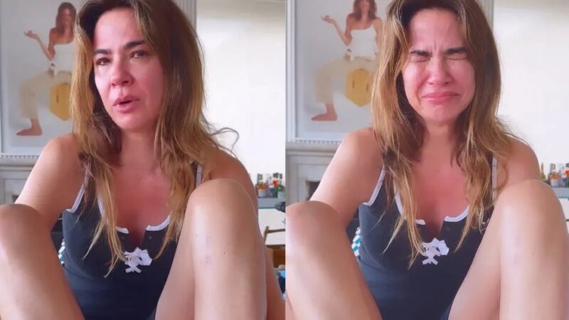 Luciana Gimenez chora após ser demitida da RedeTV! e manda recado