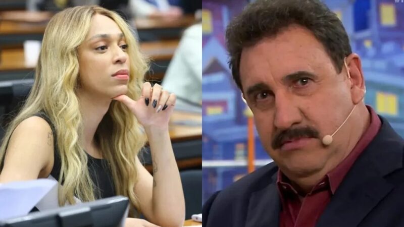 Erika Hilton pede a suspensão do “Programa do Ratinho” por 30 dias