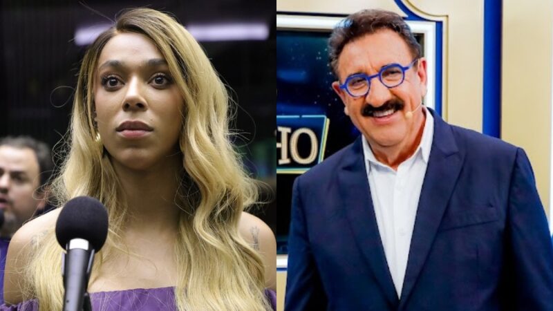 Erika Hilton pede a prisão do apresentador Ratinho e indenização de R$ 10 milhões