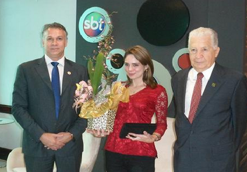 Rachel Sheherazade ganha homenagem da Polícia Federal de São Paulo