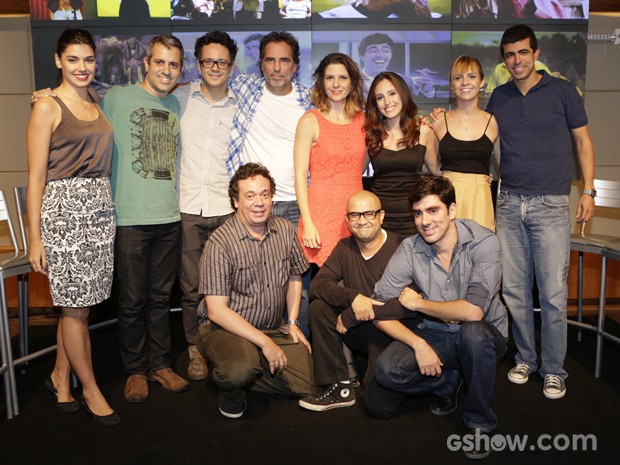 Elenco do humorístico da Globo 'Tá No Ar. A TV na TV'.